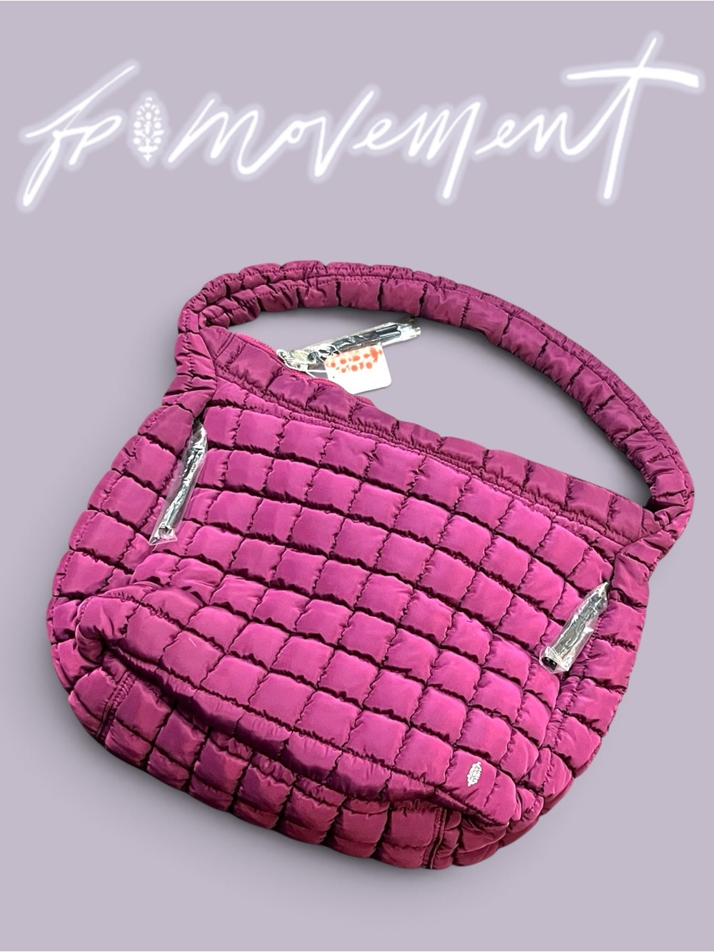NWT Free People FP Movement Quilted Carryall